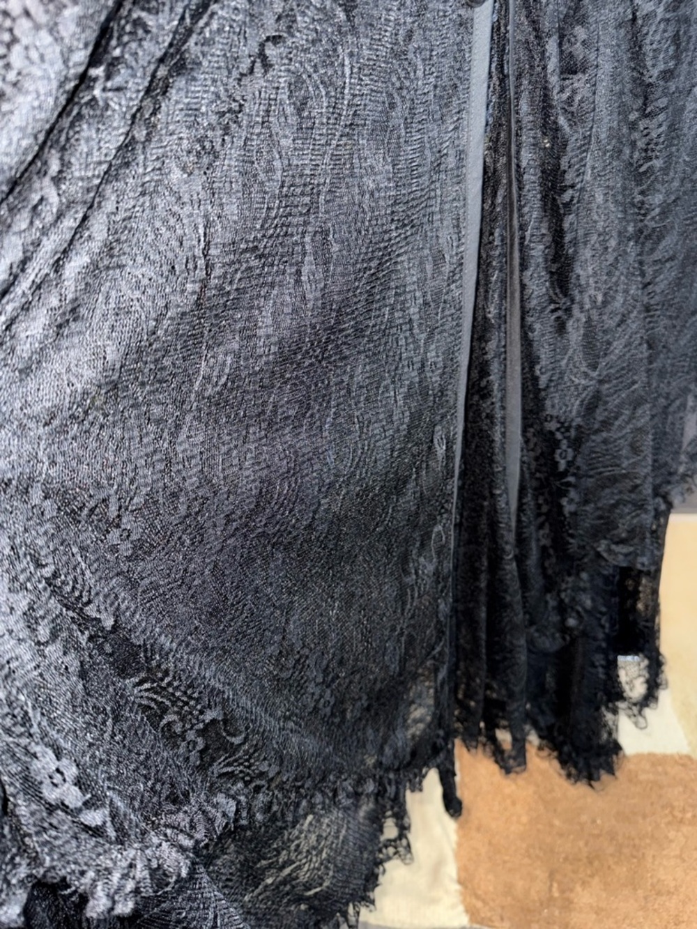 Altar'd State Black Lace Maxi Dress - Picture 5 of 7